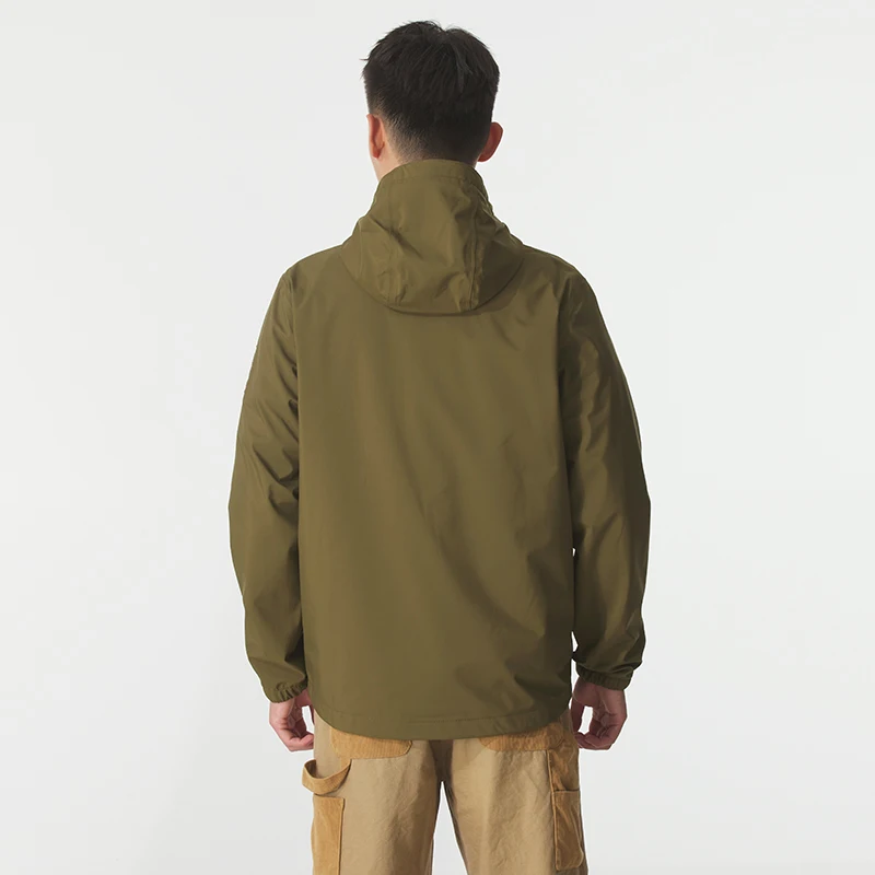 سترة/معطف رجالي من Timberland بغطاء للرأس من الصوف الداخلي للتدريب على الجري A4512302