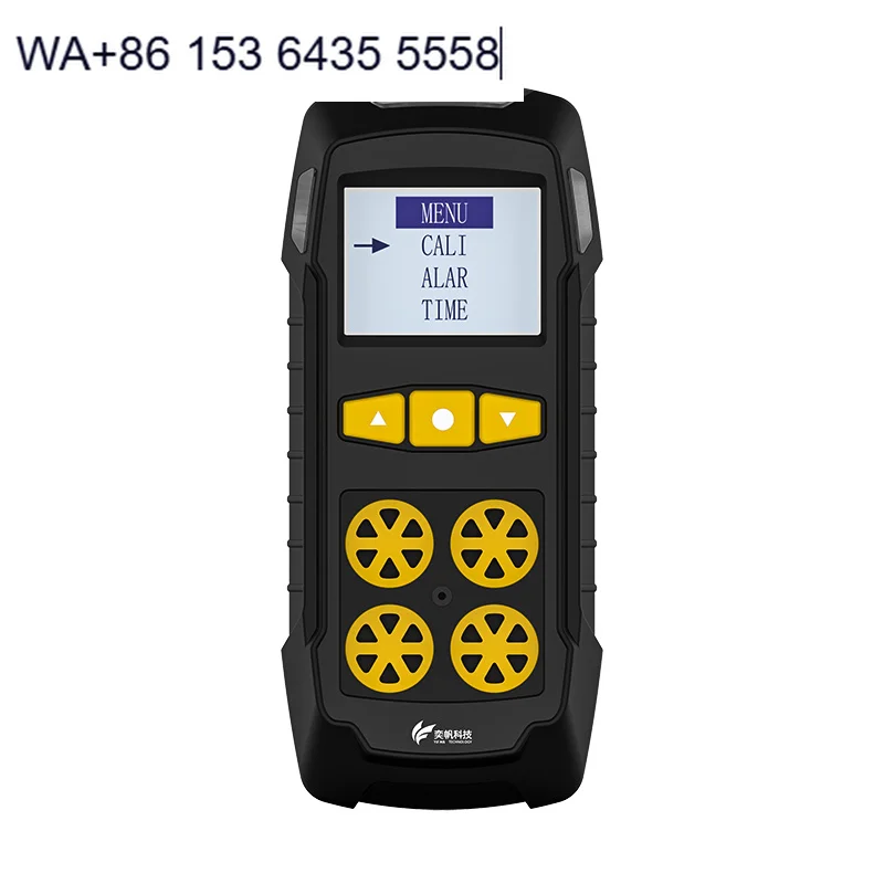 Portable Handheld Gas Detector for Leak Detection of Hydrogen in Industria Environments H2  Audible and Visual Alarm