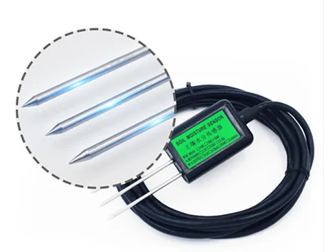 Sensore di umidità e temperatura del suolo IP68 di alta qualità 4-20 mA Premium per test in serra