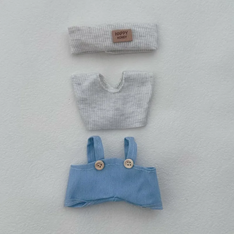 

Одежда подходит для 17 см Labubu 10 см хлопковые куклы Cry Baby DIY игрушечные аксессуары