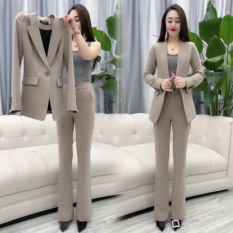 

Faionable утягивающий комплект с микро-клеш, женский комплект ранней осени, новый ветровой костюм Sle Ele Small Fraance, комплект из двух предметов Jaet