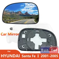 Espejo retrovisor LH & RH para Hyundai Santa fe I 2001 2002 2003 2004 2005 /87611/21-26100/lente de espejo retrovisor de coche/pieza de espejo de puerta automática