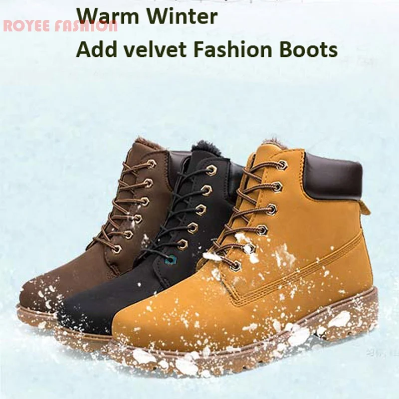 Women Boots Winter 2022 Autumn Winter Boots Men platform Fashion Winter Shoes Keep Warm Men\'s Boots Couple Ankle Botas mujer