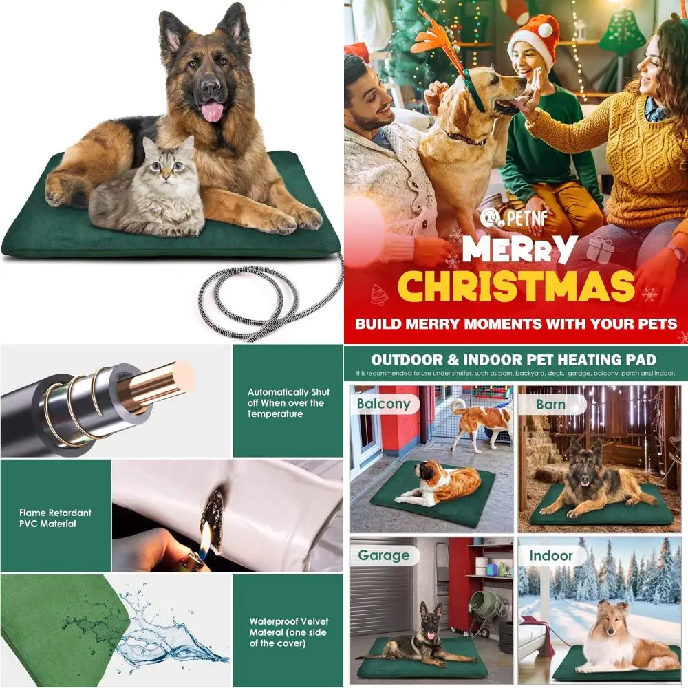 

Водонепроницаемая кровать с подогревом для домашних животных с автоматическим контролем температуры для собак и кошек