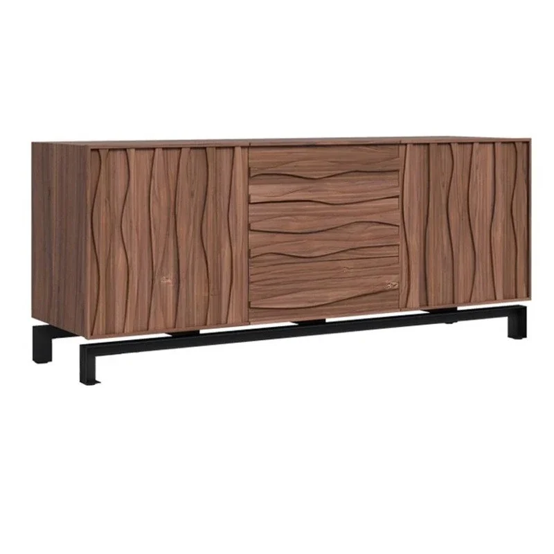 Storage entrance cabinet Medieval wall storage TV cabinet Living room dining side cabinet Multifunctional