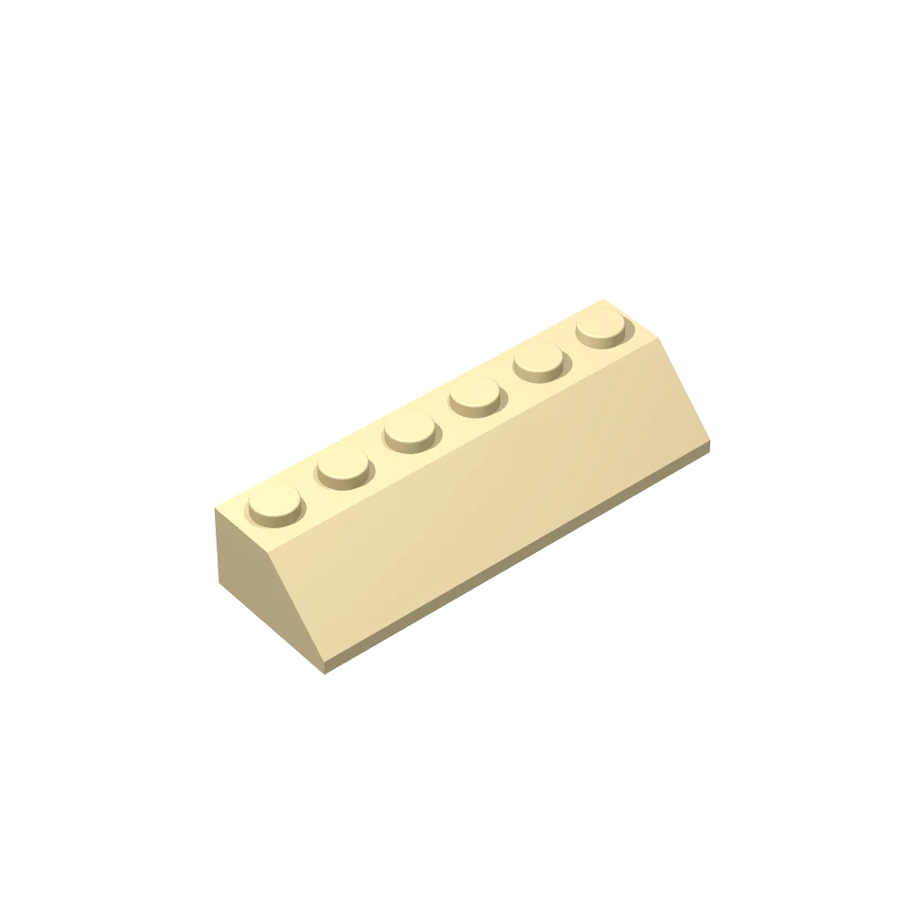 

Building block 23949 MOC/DIY parts accessories 2x6 slope brick assembly toy