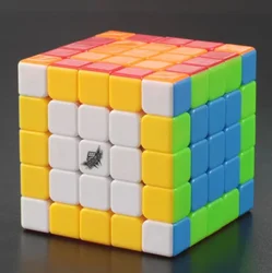 1pcs/set Cyclone Boys 5x5 Profissional Magic Cube Competition Puzzle Cubes Toys for Children Kids Cubo Magico Rainbow