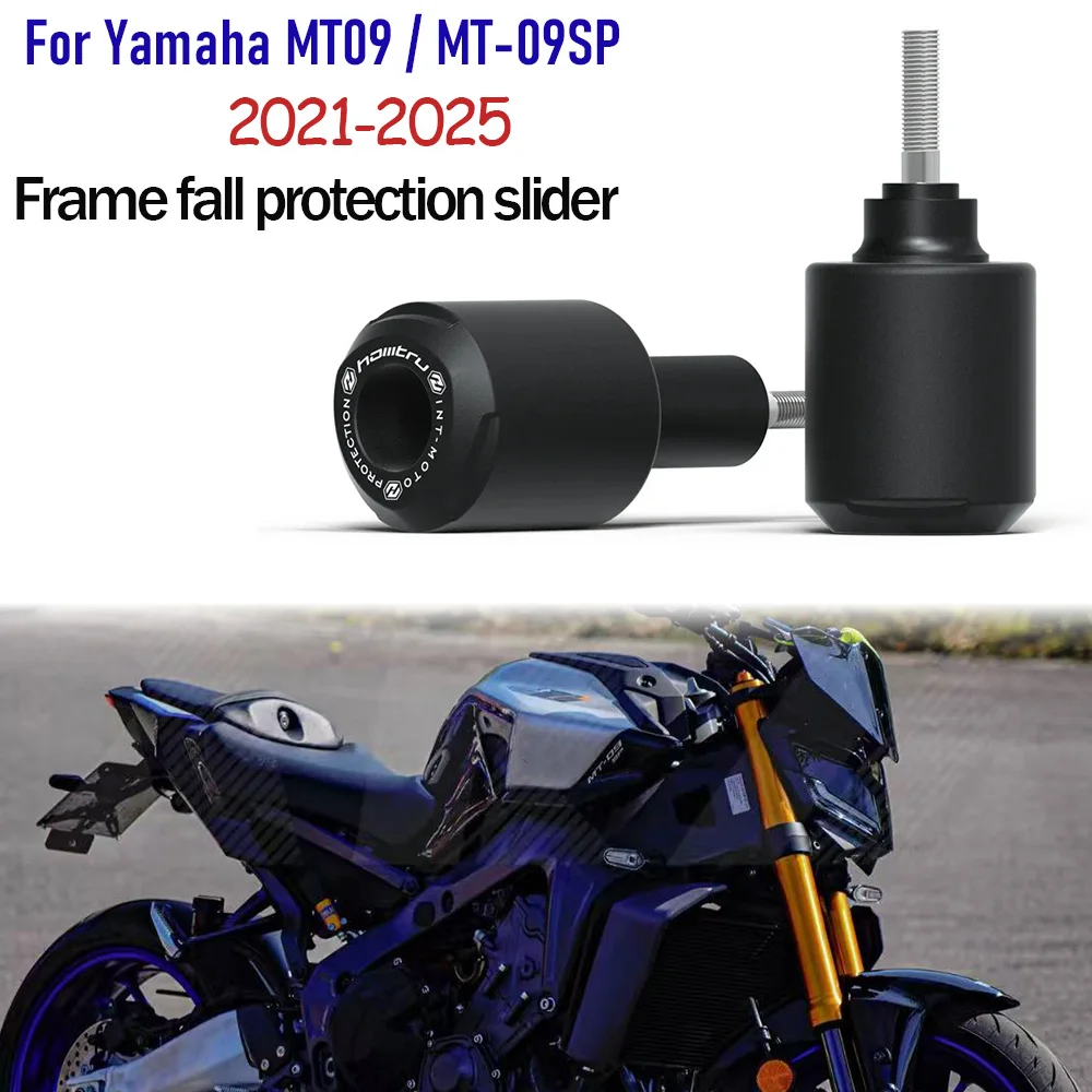 

Motorcycle fall protection frame slider For Yamaha MT09 SP MT-09 SP 2025 2021 2022 2023 2024 Fairing collision pad protector
