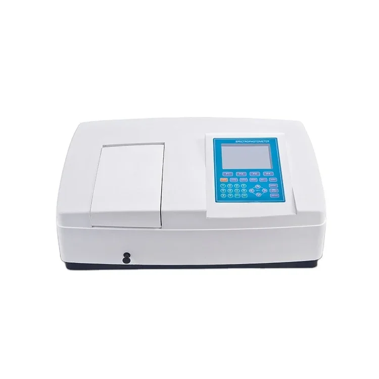 Single Beam UV-Vis Spectrophotometer Ultraviolet-Visible Spectrometer Multi Functions 190-1100nm  Wavelength Range