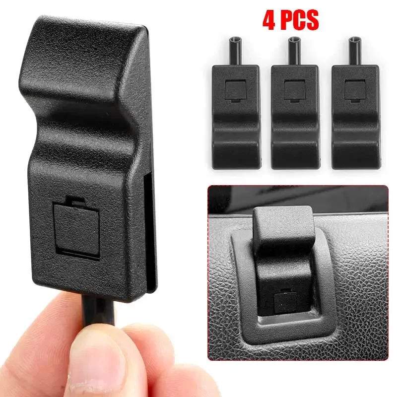 Black Door Lock Knobs Front Rear For Chevrolet GMC Silverado Sierra Cadillac Hummer Yukon 2007~2013 15844616 15214027 25862454