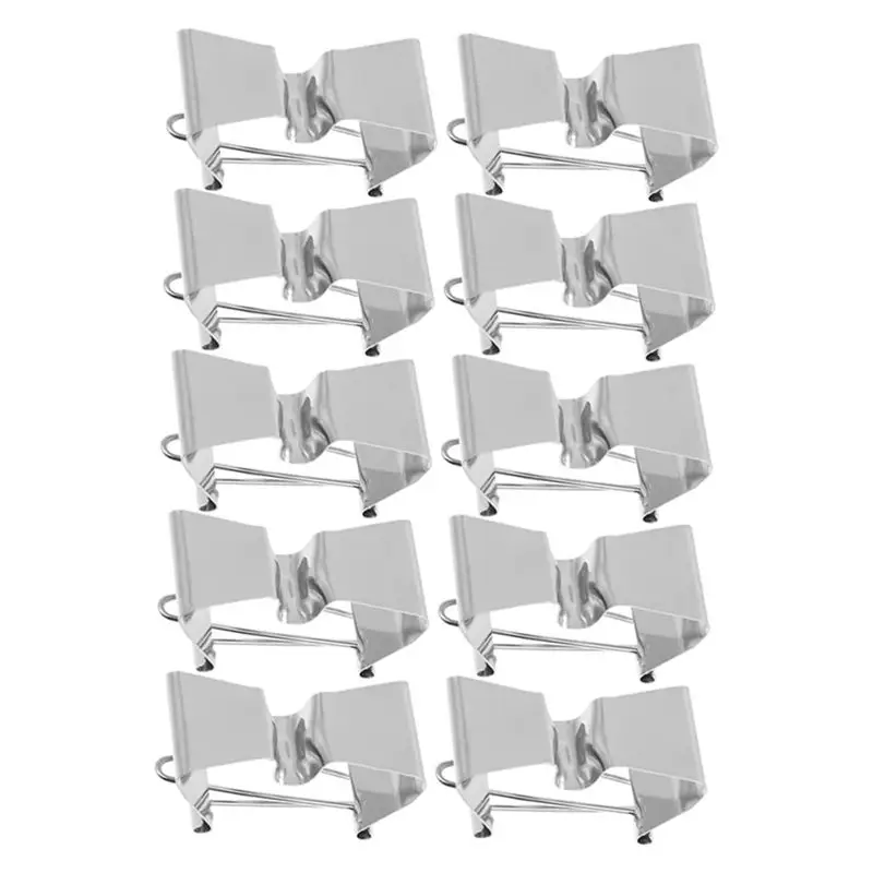 AEE6-10Pcs Canvas Clip Supply Stand Clamps Large Clips Carriers Office Product Number Canvas With Frame