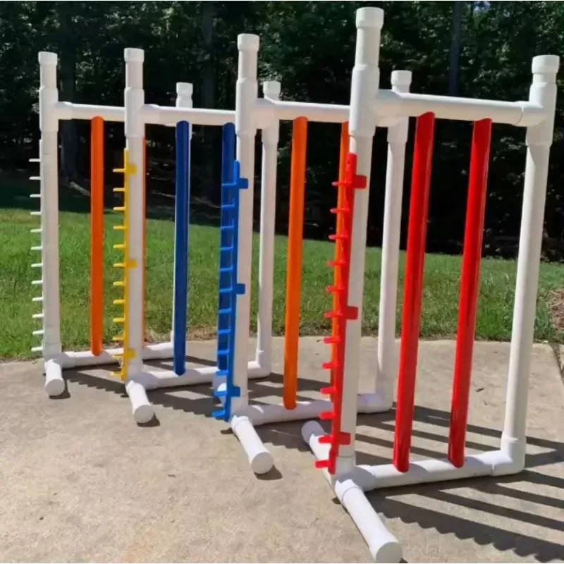 

Plastic Dog Agility Training Equipment Jumping Wing Agility Hurdle Jumping Pet Training Supplies