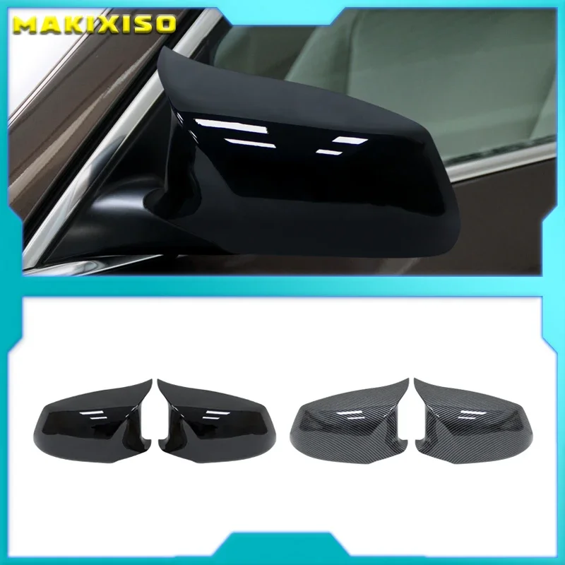 Rearview Mirror Covers Wing Side Mirror Caps Fit For BMW 5 Series F10 F11 F18 Pre-LCI 2010 - 2013 M Performance Car Accessories