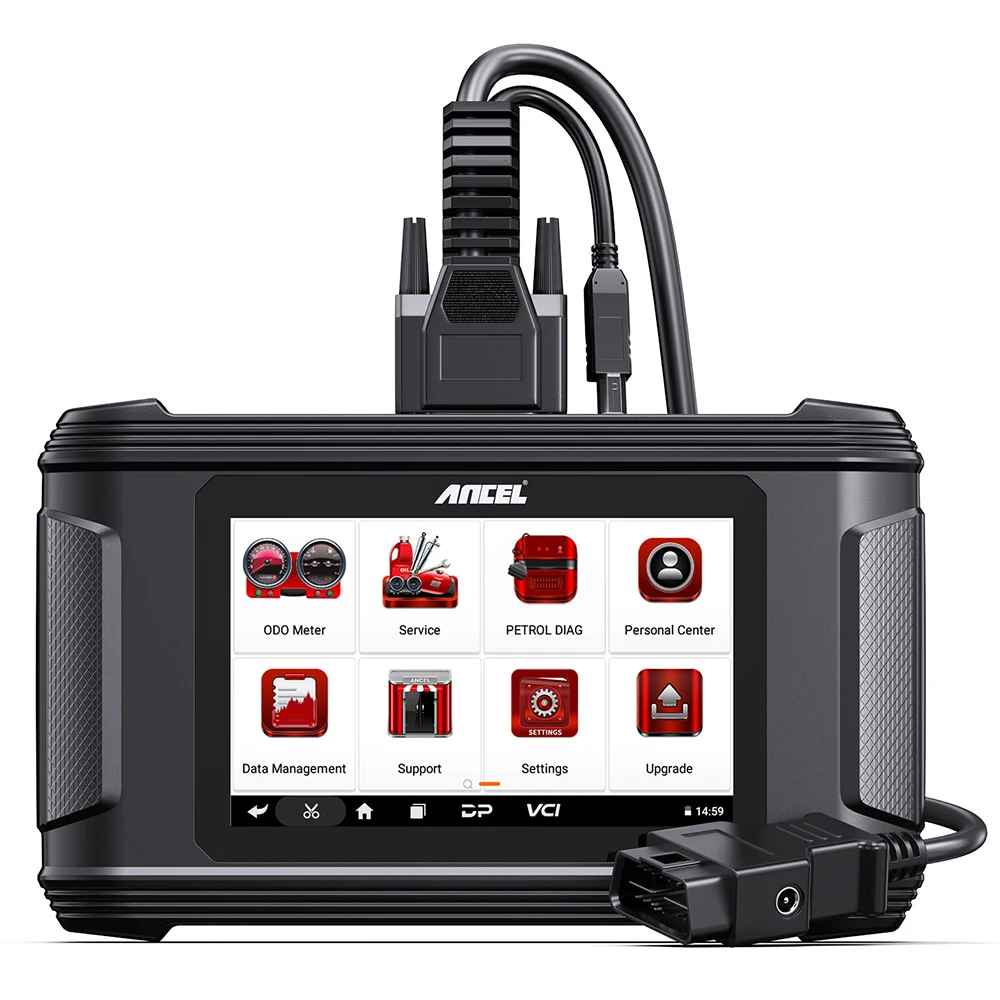 2025 ANCEL DM500 EU/USA OBD2 Scanner Stock Code Reader with Oil Reset Change Mileage Car Cluster Correction Tool 1-Year Warranty