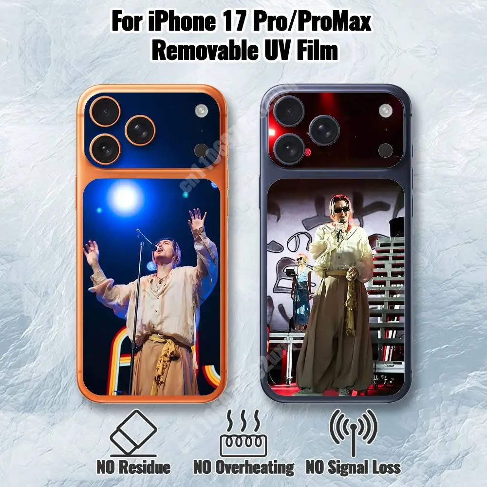 

Coachella 26 F-Fujii Kaze-S Removable UV Film for iPhone 17 Pro 17 ProMax HD Decal Skin