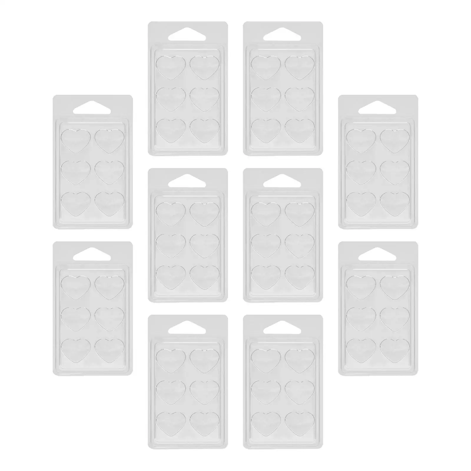 Candle Mold Cube Clamshells for DIY Candle Making Supplies and Creative Home Decorative Projects