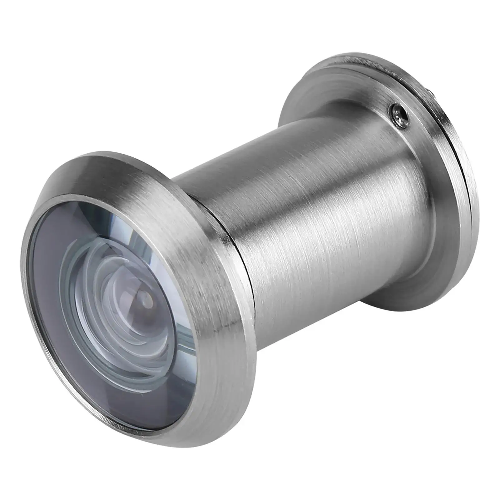 220° Wide Angle Door Viewer - High-Tech Optical Glass Lens & Electroplated Copper Peephole for Home Security