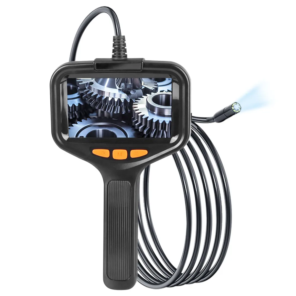 

2 м/5 м кабель P200 автомобильный эндоскоп 8 мм камера 4,3 дюйма IPS экран 1920*1080P HD IP67 водонепроницаемые Автомобильные диагностические инструменты универсальные