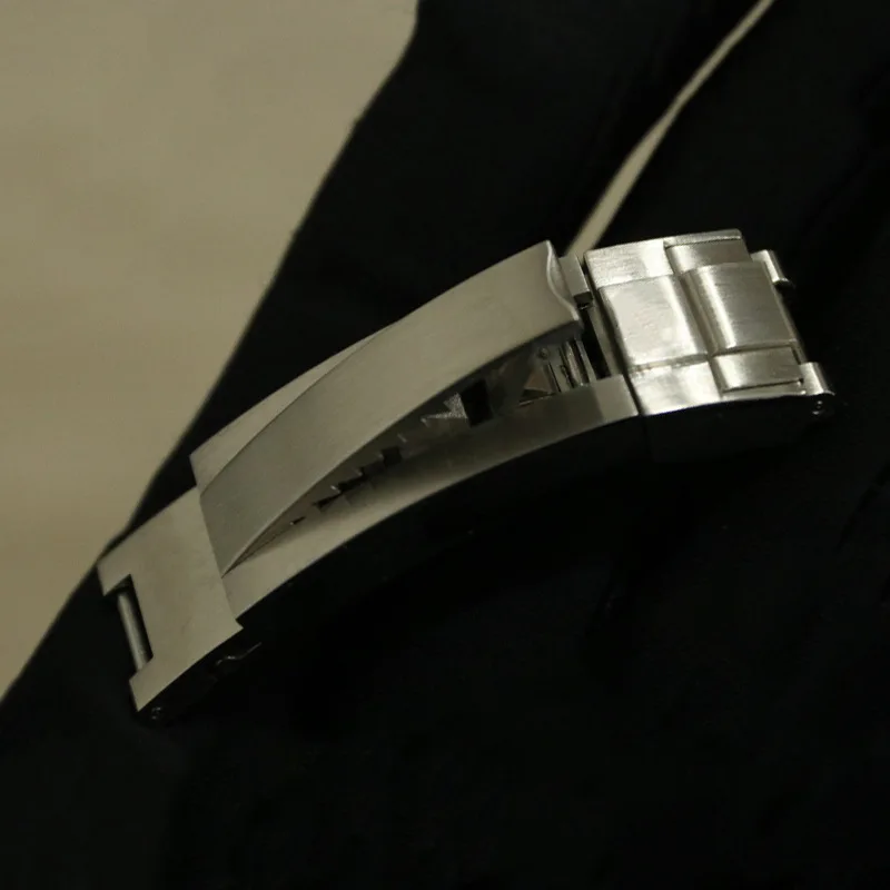 

glide lock micro adjust buckle stianless steel watchband for Rolex Submariner Deepsea Daytona GMT folding buckle bracele 16mm