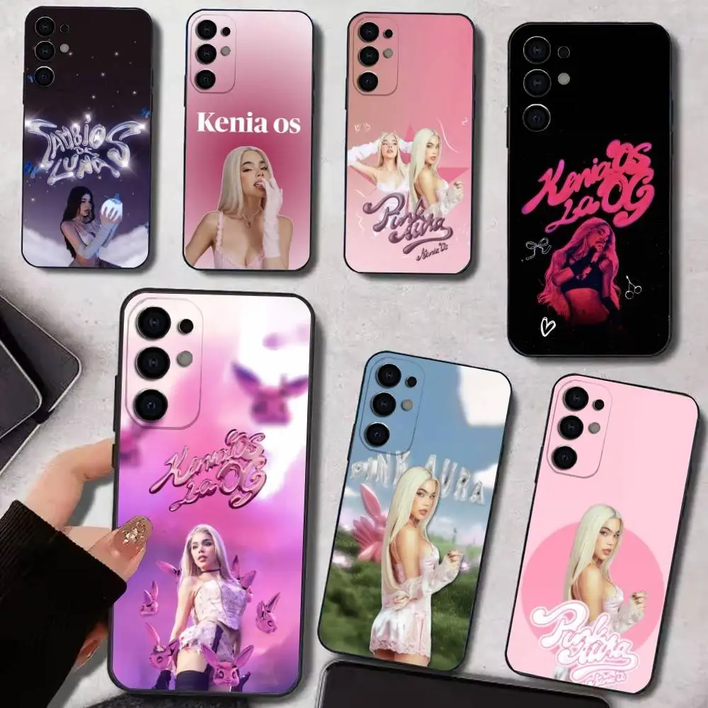 

Singer K-Kenia OS Phone Case For Samsung S25,S24,S21,S22,S23,S30,Ultra,S20,Plus,Fe,Lite,Note,10,9,5G Black Cover