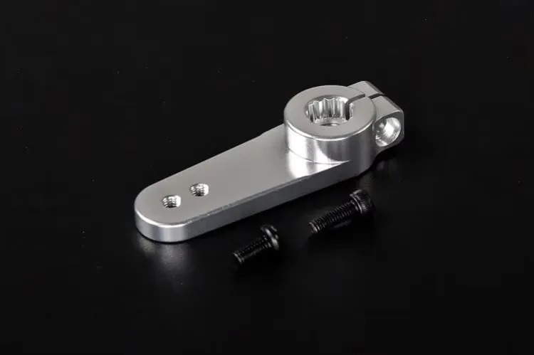 Braço servo de direção totalmente metálico com usinagem de precisão CNC 15T se encaixa SAVOX 0236 para ROFUN KM HPI BAJA 5B 5T 5SC