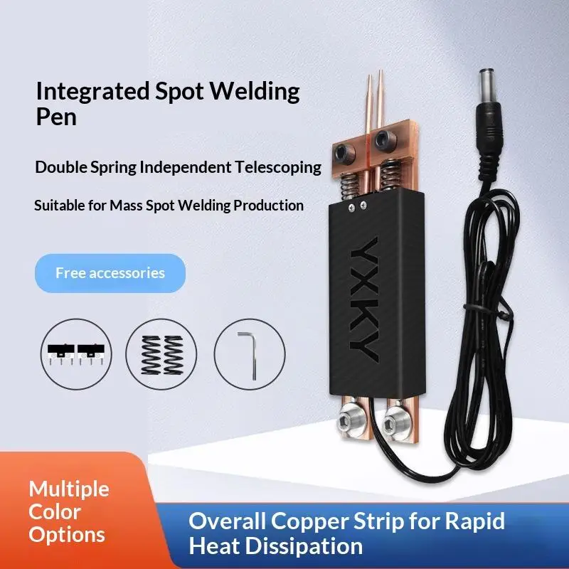 Handheld Spot Welding Pen Automatic Trigger Integrated Welder No Preheat for 18650 Battery Welding Use