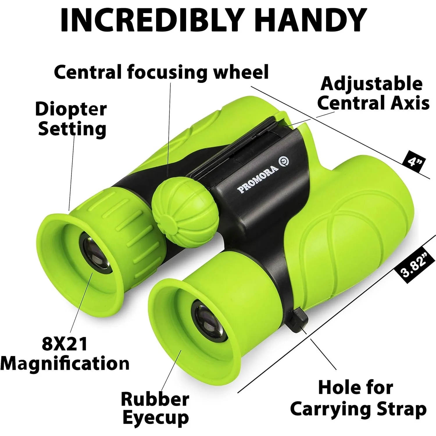 8X Binoculars for Kids Magnifying Glass & Compass Set Telescope Toy for Baby Boys & Girls Kids Binoculars Gifts for Boys Girls