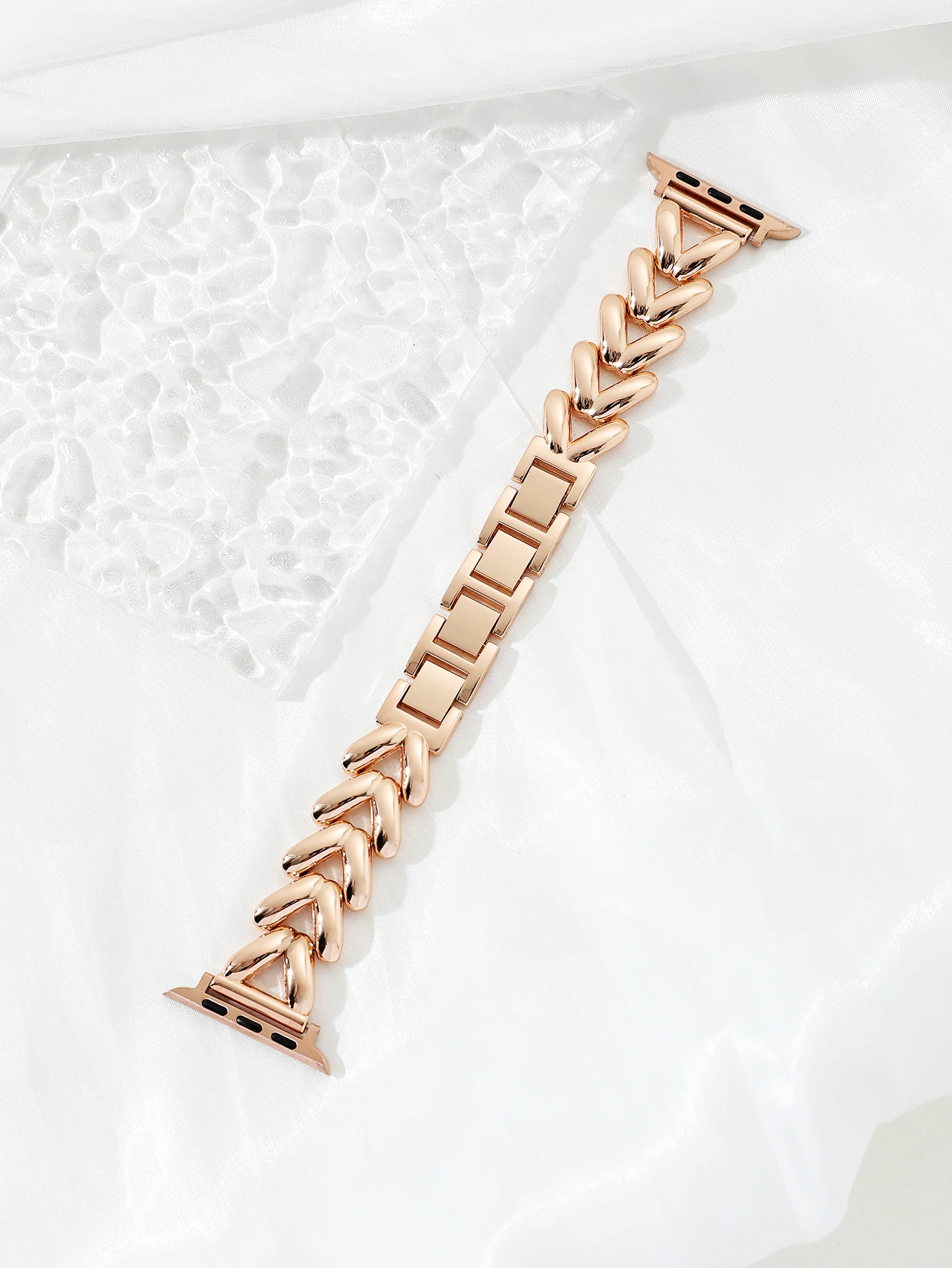 Luxe gouden horlogeband voor Apple Watch 44 mm 8 7 9 41 mm 6 5 roestvrijstalen damesarmband voor iWatch Ultra 40 mm 42 mm 49 mm band