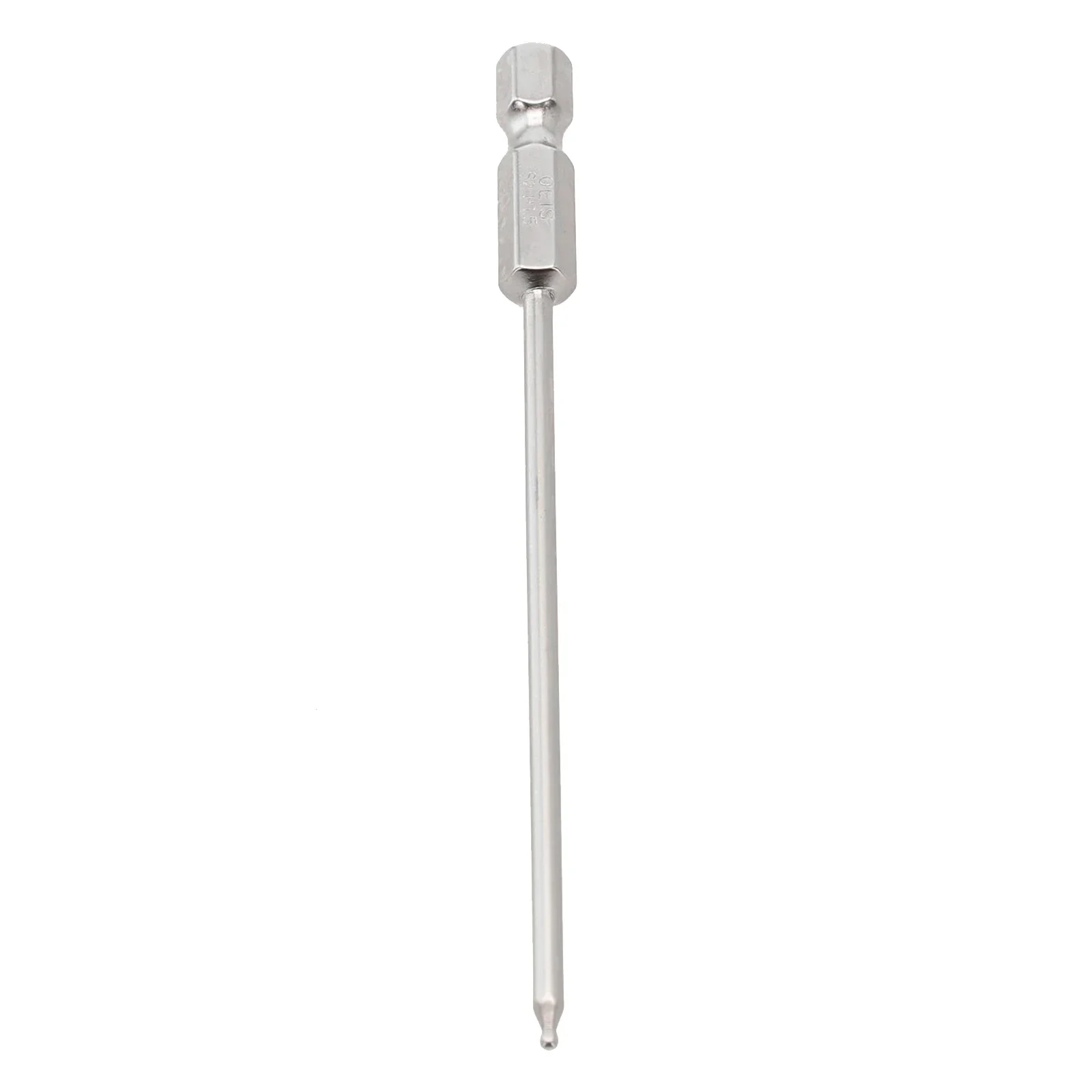 1 4               Hex Ball End Screwdriver Bit H1.5.5 H3 H4 H5 H6 H8 H10 100mm Alloy Steel Metric Long Magnetic Driver Bit