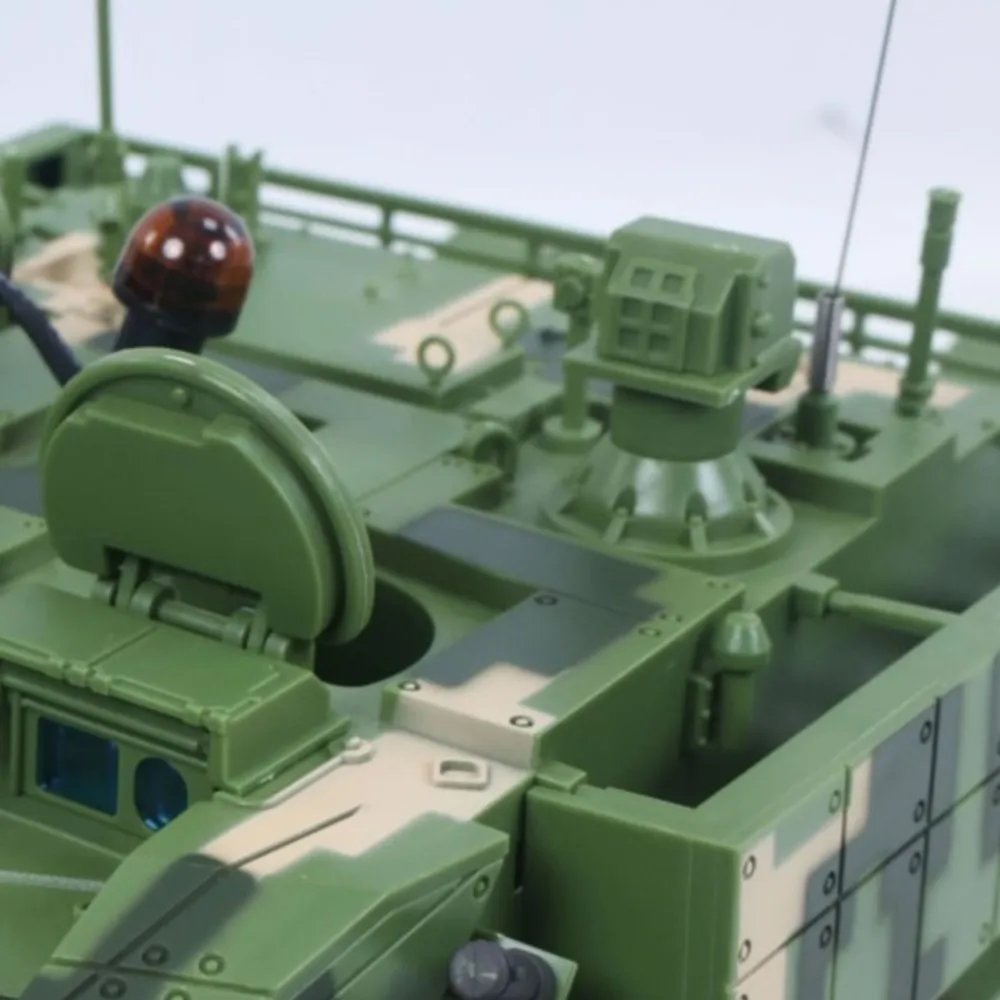 Czołg bojowy Heng Long 1/16 zdalnie sterowany 3899 RC, pojazd wojskowy, walka na podczerwień, dym, światła, dźwięki, model na baterie