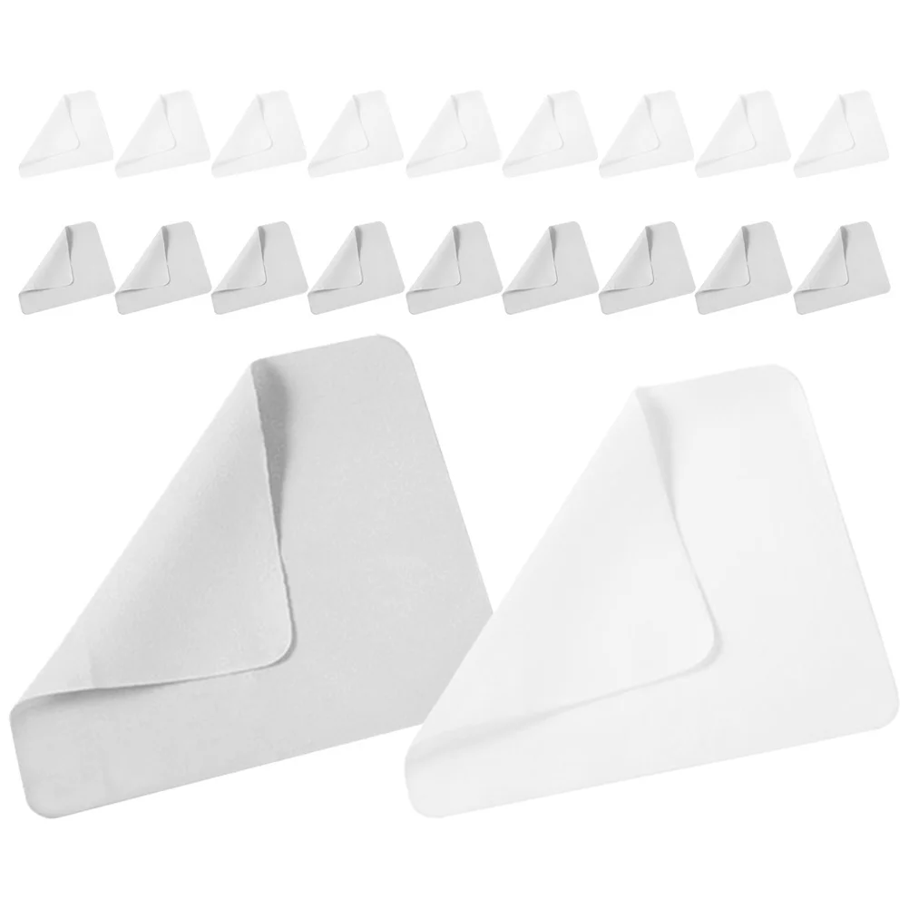 

20pcs Eyeglass Cleaning Cloth Non Scratch Lens Wipes Glasses Cleaner Soft Microfiber Reusable Cloth For Glass Screen Camera