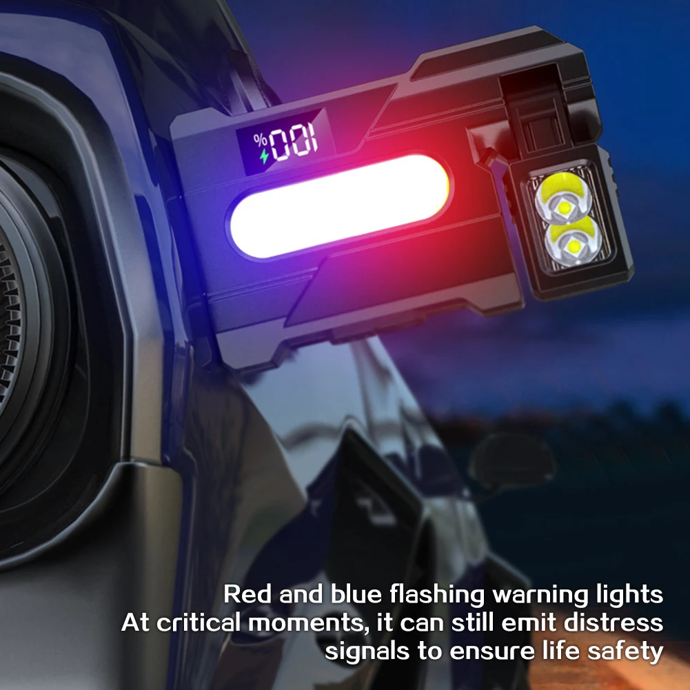 Rotatable Magnetic Standard Torches Portable Mini Flashlights With Magnets For Work Repair