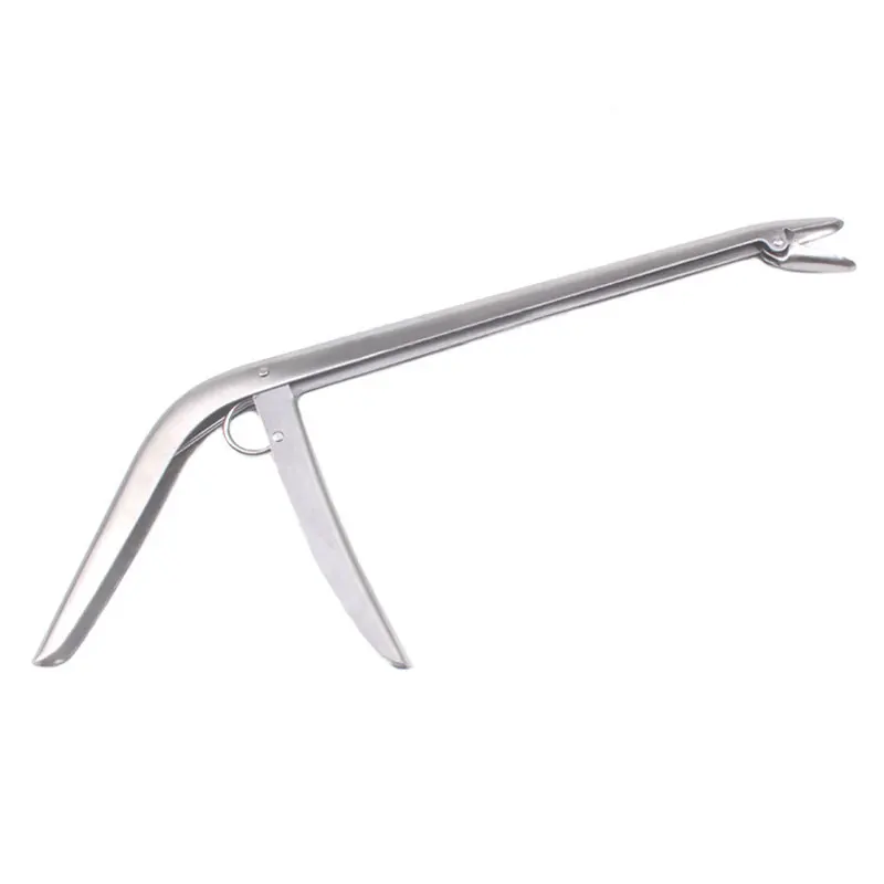 جهاز فك وربط السمك من الفولاذ المقاوم للصدأ مزود بمشبك لمزيل صيد السمك ذو طيات خطاف صيد السمك أداة التحكم في أدوات صيد الأسماك #4