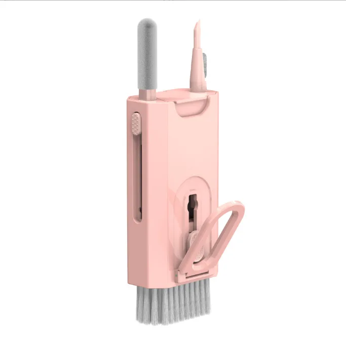 8-in-1-Reinigungsset, Computer-Tastatur-Reinigungsbürste, Kopfhörer-Reinigungsstift für Headset, IPad, Telefon, Reinigungswerkzeuge, Tastenkappen-Abzieher