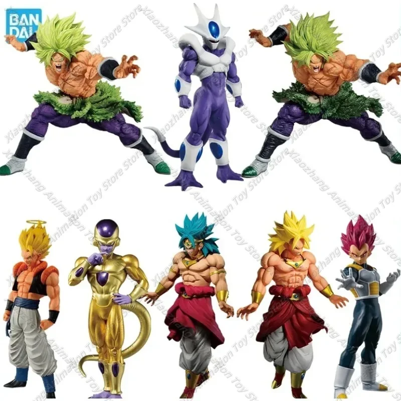 In Stock Bandai Original Anime Dragon Ball Z Ichiban Kuji Back The Film Series Frieza Gogeta Cooler Broly Vegeta Action Figure