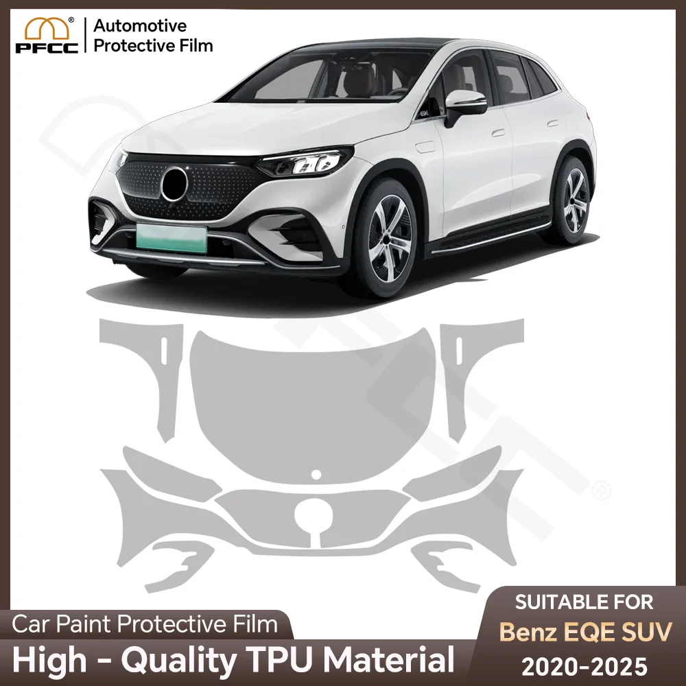 

TPU For Mercedes Benz EQE SUV 2022 2023 2024 Paint Protection Film Pre-cut PPF Car Body Anti-Scratch Kit Clear Bra Resistant