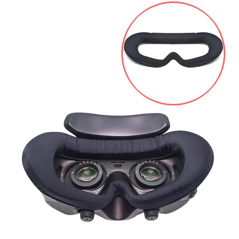 1PCS FPV Digital Glasses Protective Eye Mask Face Cushion Skin-friendly Sponge Pad for DJI Goggles 3 AVATA2 Replacement Parts