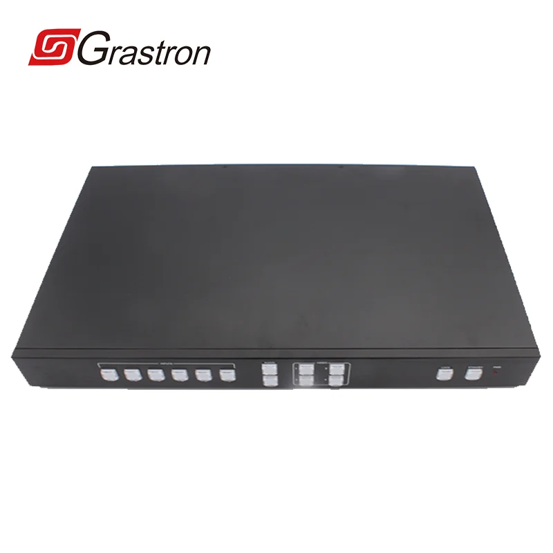 غرفة التحكم 4K Multiviewer 6 في 1 خارج رباعية النوافذ AV شاشة مشاركة 32 تخطيط مرن KVM السلكية العرض قشارة الجلاد #6