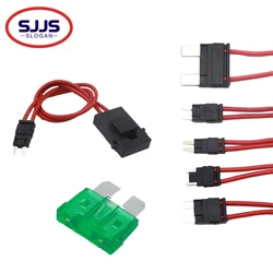 Car ACC 32V take electrical double wire large standard Mini Micro2 lossless switch control fuse box seat extension cord 16AWG