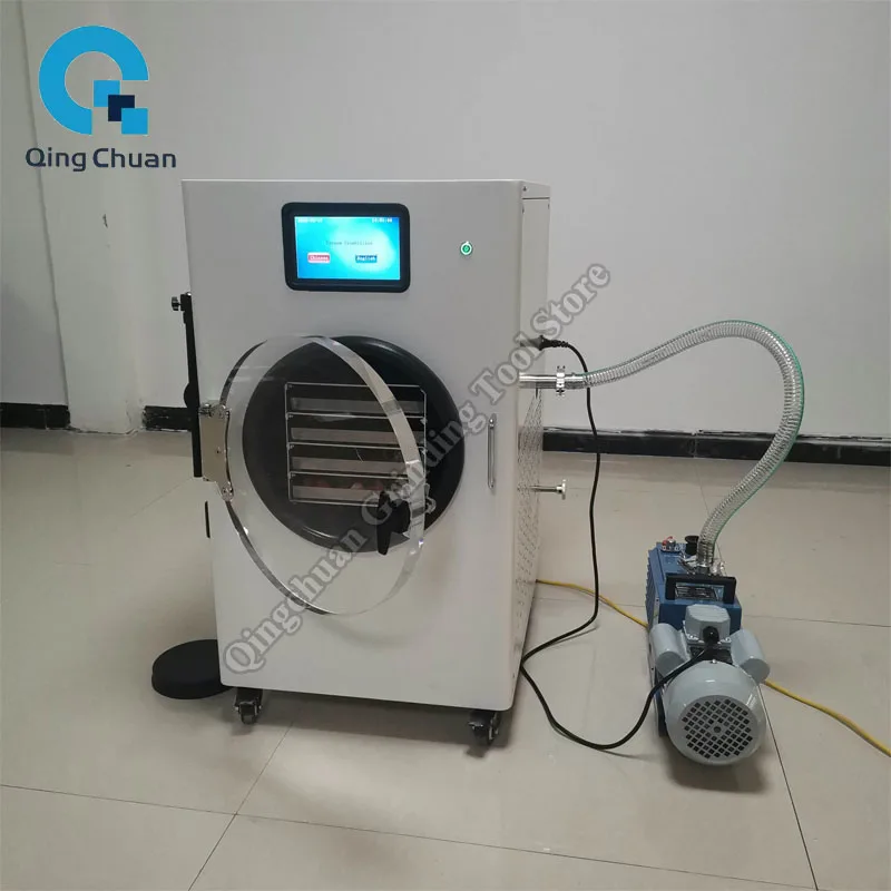 Commercial Freeze Dryer Vacuum Freeze Dryer Pet Food Fruit Small Household Freeze Dryer Dry Equipment By Sea