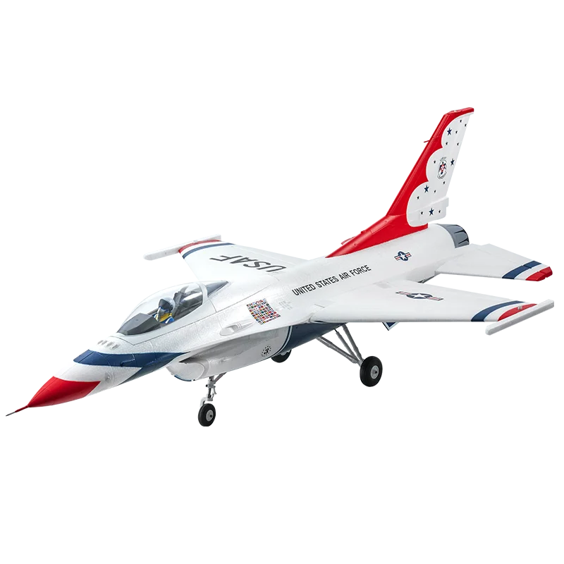 FMSRC RC Airplane 64mm F16 F-16 V3 Falcon Fighter Ducted Fan EDF Jet Model Hobby Plane Aircraft Avion PNP 2024 New