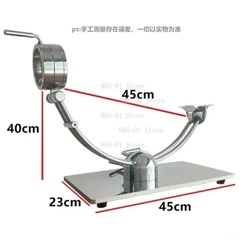 360° rotating stainless steel bracket, special support rack for ham placement