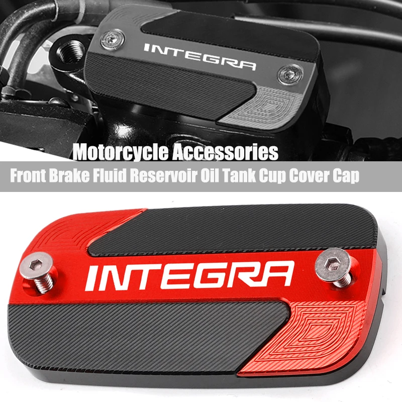 

Motorcycle Accessories For HONDA NM-4 Integra 750 Integra750 A4 NC700 NC750 Front Brake Fluid Oil Tank Fluid Reservoir Cover Cap