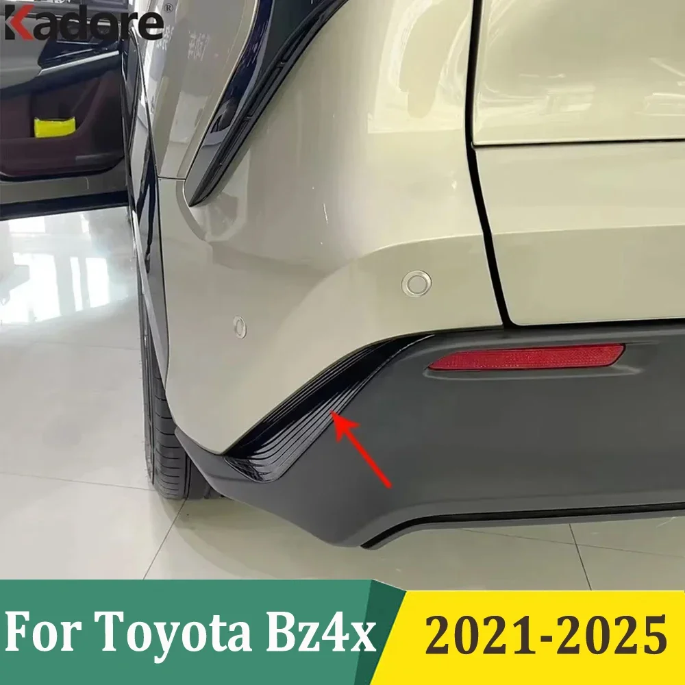 

For Toyota Bz4x 2021 2022 2023 2024 2025 Carbon Fiber Rear Air Vent Outlet Cover Trims Exterior Car Styling Sticker Accessories