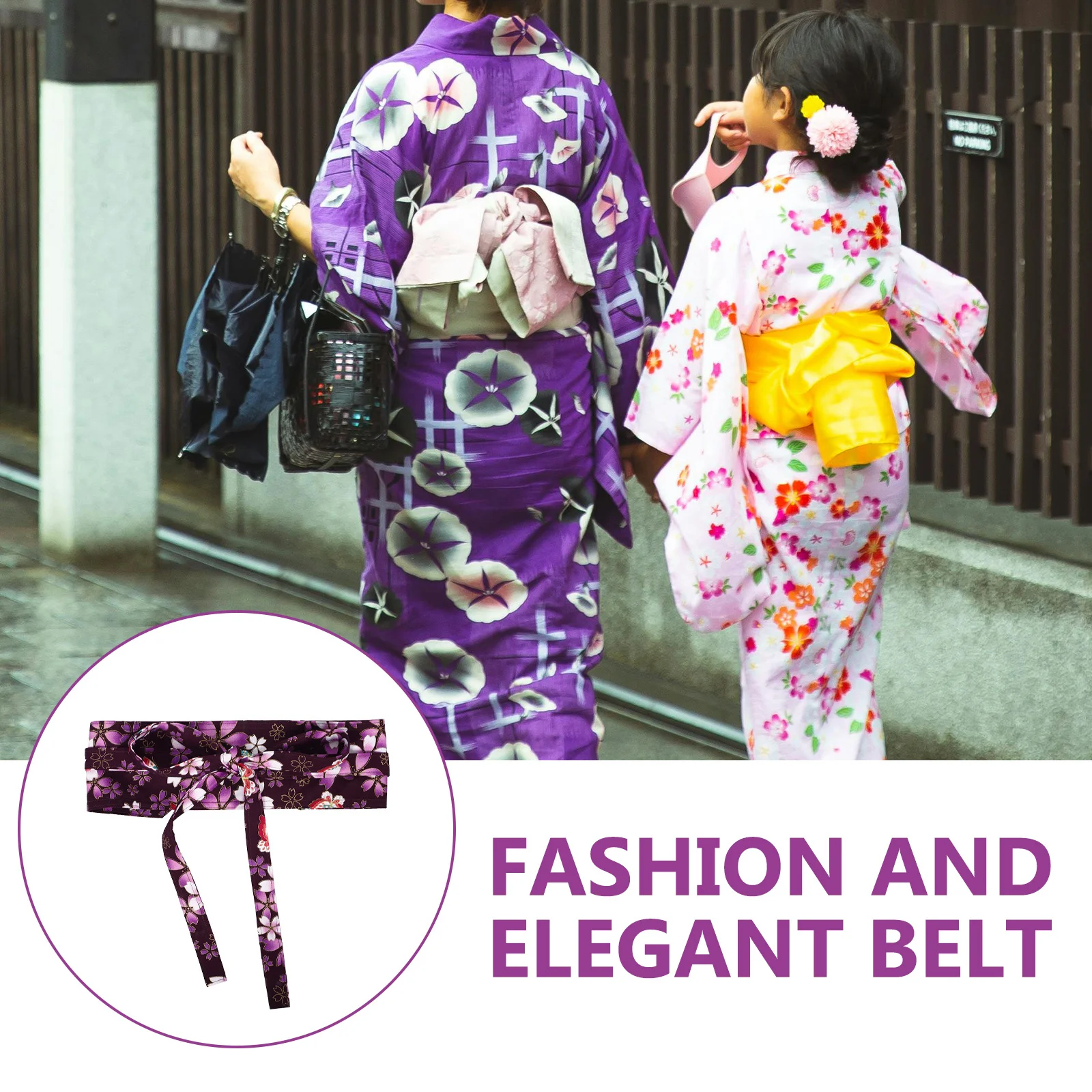 حزام الخصر الياباني واسع خمر شرابة حزام كيمونو أنيق حزام الزفاف حفلة موسيقية حزام الخصر الياباني حزام واسع