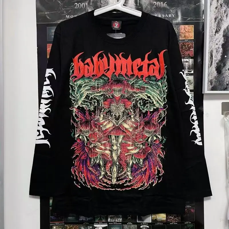 

Y2k Goth Винтажная футболка большого размера Мужская одежда Уличные футболки в стиле хип-хоп Harajuku Мужская одежда Повседневные свободные рубашки для мужчин Топы