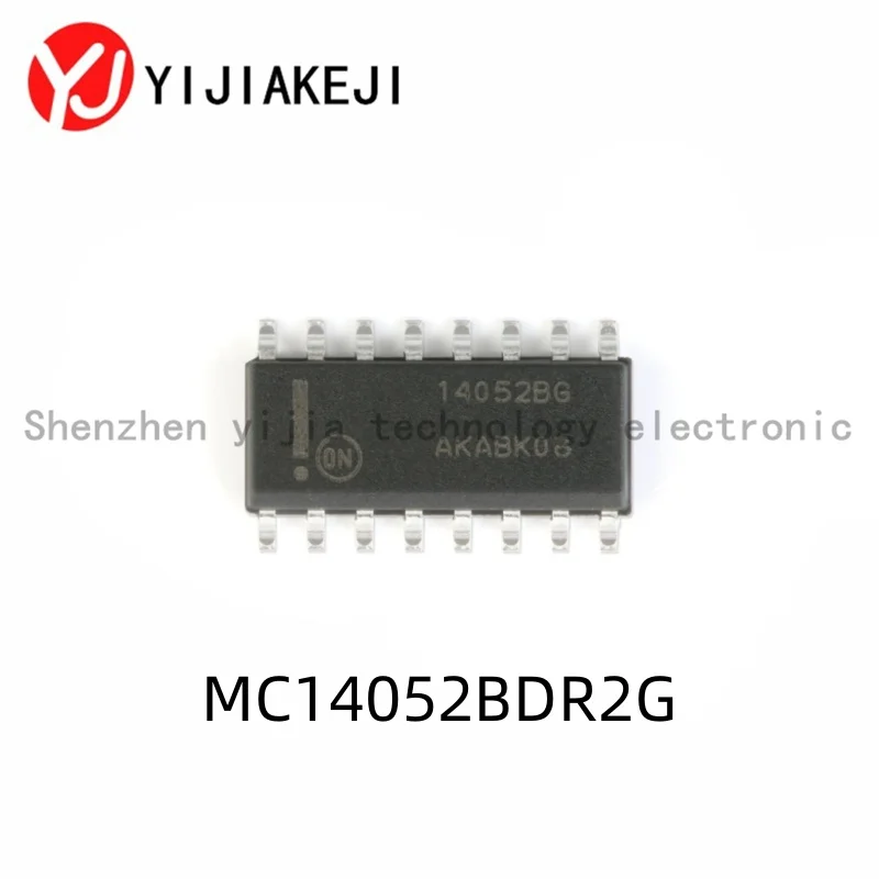 10pcs New original MC14052BDR2G SOIC-16 dual channel 4-channel analog multiplexer chip