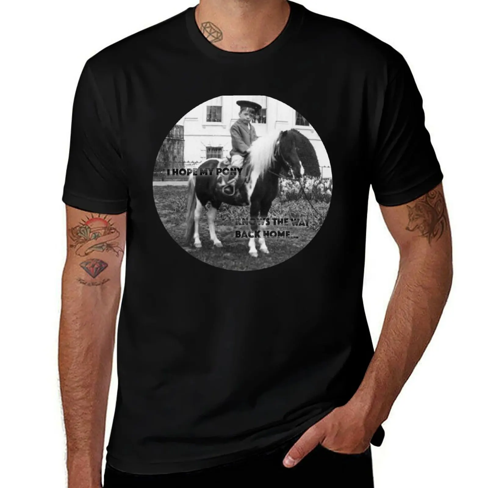 

Pony - Classic Old Skool - Alternative - Modern Grunge Rock T-Shirt customizeds oversized t shirt tshirts for men