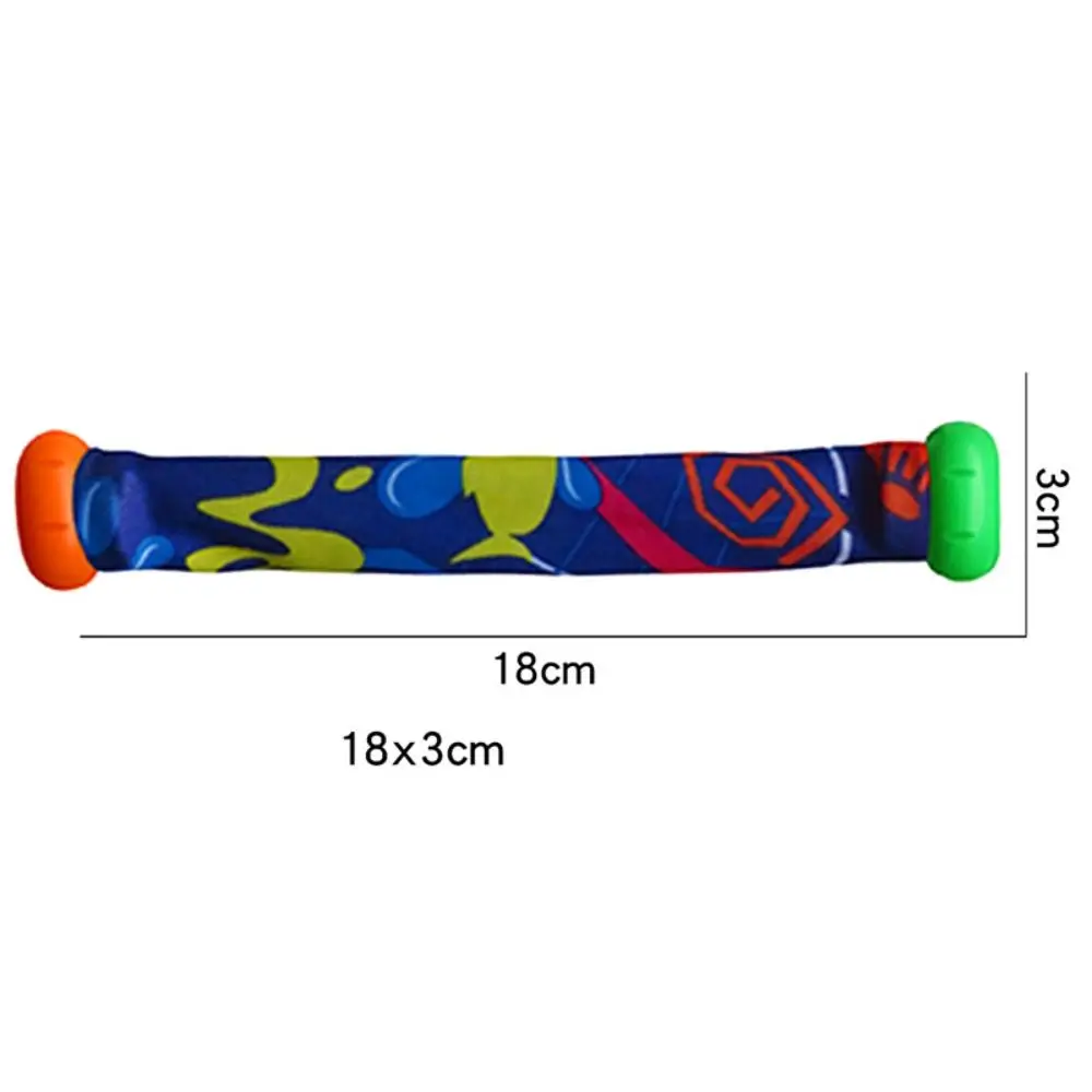 5 pièces bâton de plongée coulant sous-marin jouet développement visuel développement intellectuel jouets de plongée en piscine multi-coloré âges 4-8