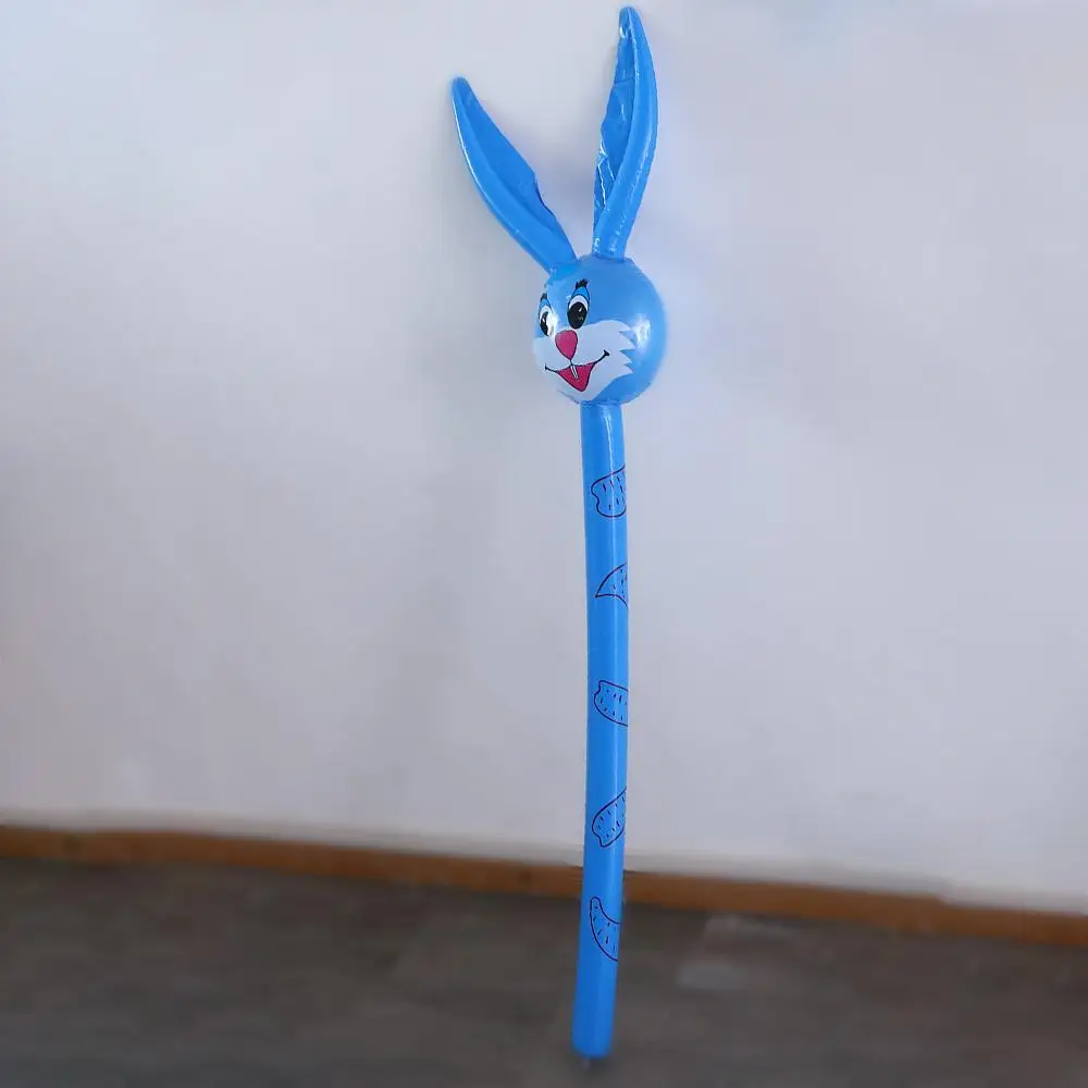 Decor Cartoon Animal Animals Inflatable Stick Giraffe Inflatable Hammer Inflatable Animal Stick Toy Inflatable Ballooons Toys